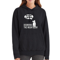 Desmond The Moon Bear Vintage Hoodie | Artistshot