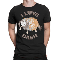 I Love Dash Enola Holmes Pinecone Pet, Dash Circle Design T-shirt | Artistshot