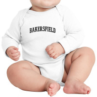 Bakersfield Athletic Arch College University Alumni Long Sleeve Baby Bodysuit | Artistshot