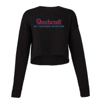 Beechcraft Aircraft Aviation Cropped Sweater | Artistshot