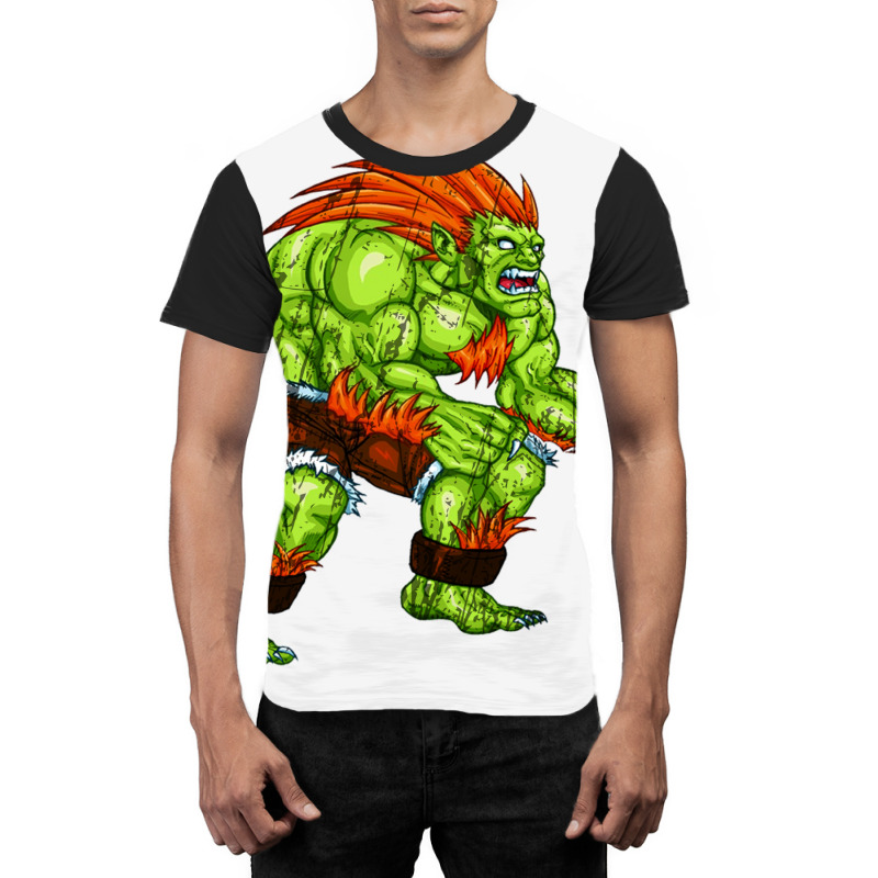 Blanka Graphic T-shirt by rogxever | Artistshot