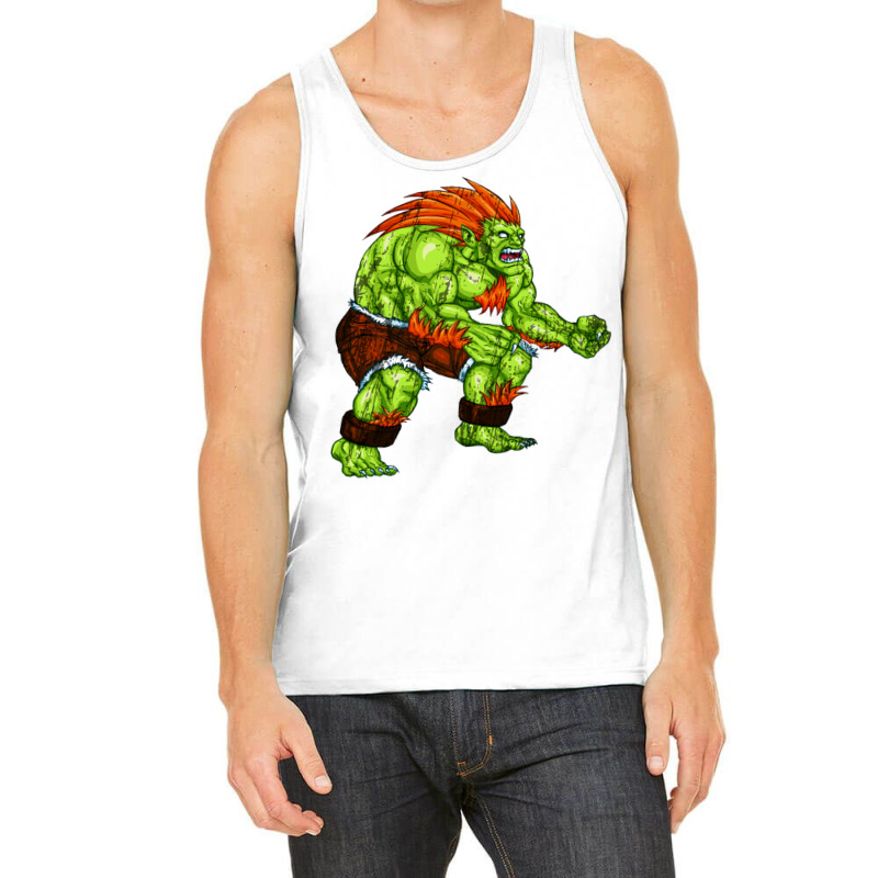 Blanka Tank Top by rogxever | Artistshot