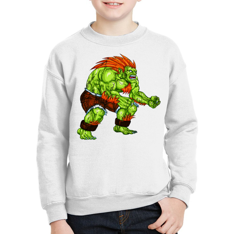 Blanka Youth Sweatshirt by rogxever | Artistshot