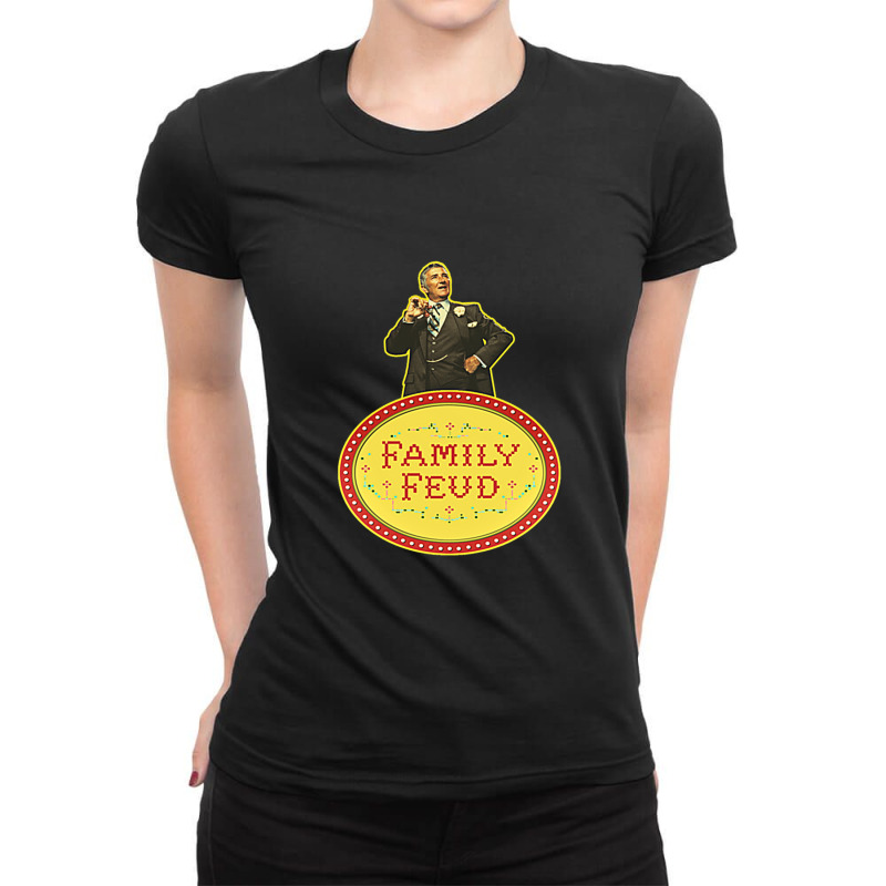 Family Feud Richard Dawson Ladies Fitted T-Shirt by KarrieLBreuer | Artistshot