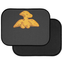 Dino Pterosaur Chicken Nugget Pattern Funny Dino Pterodactyl Rear Car Mat | Artistshot