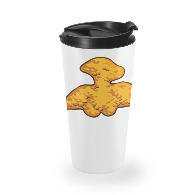 Dino Pterosaur Chicken Nugget Pattern Funny Dino Pterodactyl Travel Mug | Artistshot