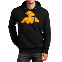 Dino Pterosaur Chicken Nugget Pattern Funny Dino Pterodactyl Unisex Hoodie | Artistshot