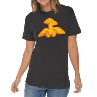 Dino Pterosaur Chicken Nugget Pattern Funny Dino Pterodactyl Vintage T-shirt | Artistshot