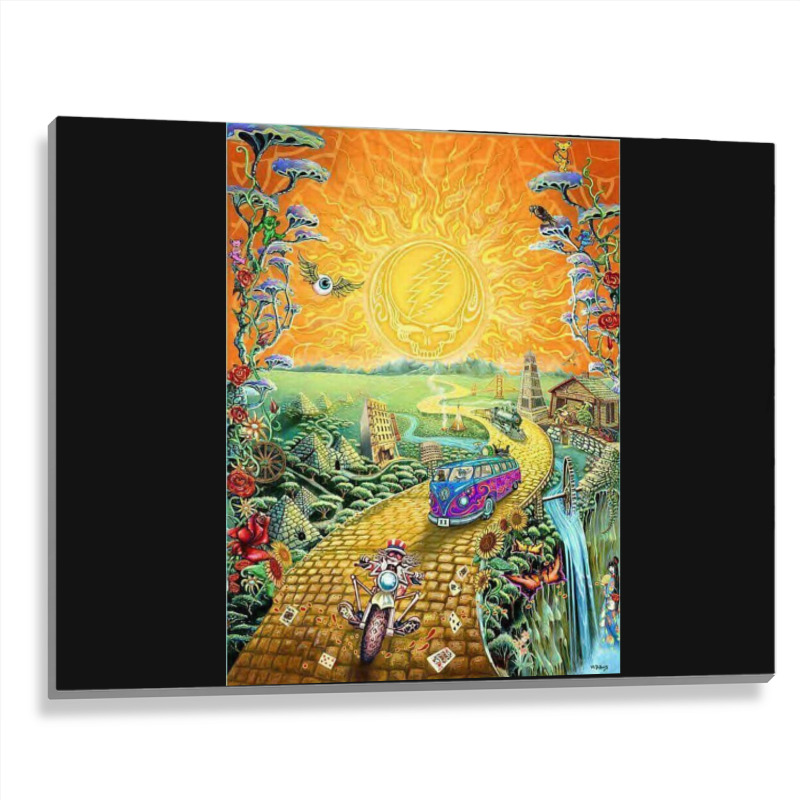 Grateful Sun Metal Print Horizontal | Artistshot