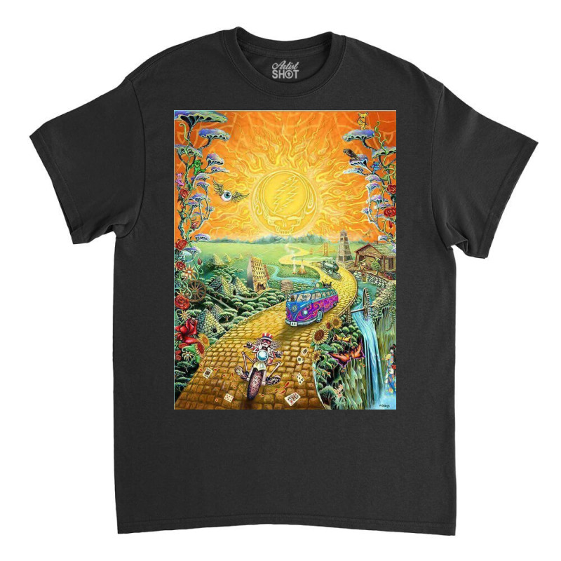 Grateful Sun Classic T-shirt | Artistshot