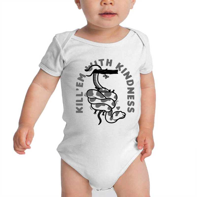 Kill Em With Kindness Baby Bodysuit | Artistshot