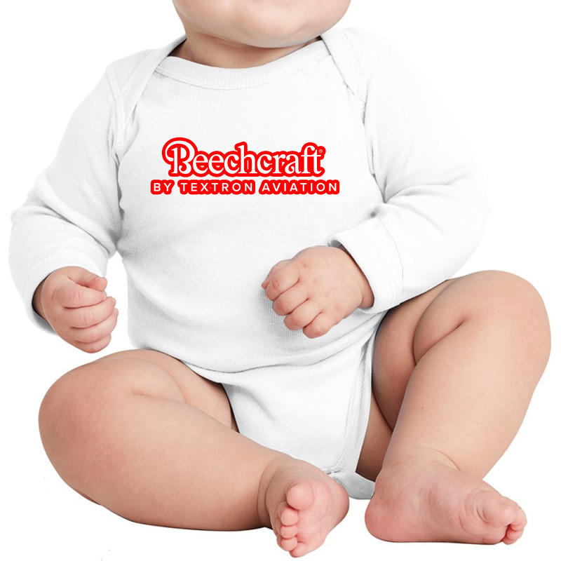 Beechcraft Aircraft Aviation Long Sleeve Baby Bodysuit by rooker188 | Artistshot