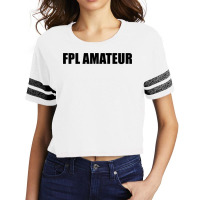 Fpl Amateur Black Design Classic Scorecard Crop Tee | Artistshot