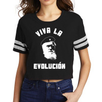 Viva La Evolucion Evolution Scorecard Crop Tee | Artistshot