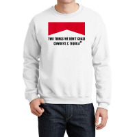 Two Things We Don’t Chase Cowboys & Tequila Cowgirl Rodeo Crewneck Sweatshirt | Artistshot