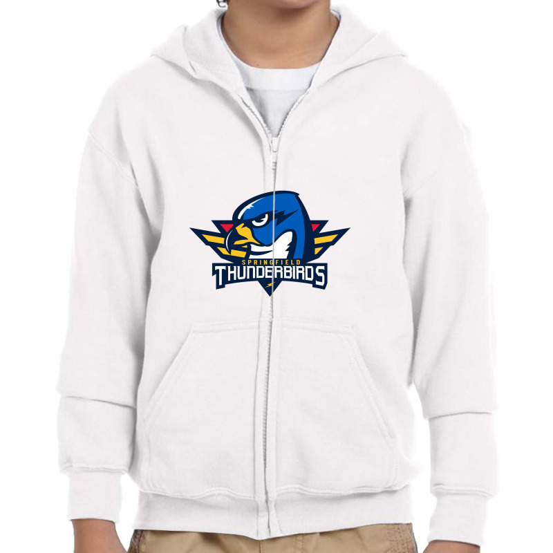 The Springfield Thunderbirds Youth Zipper Hoodie | Artistshot