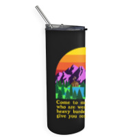 Bible Verse Matthew 1128 Come To Me All Who Are Weary Boy Skinny Tumbler | Artistshot