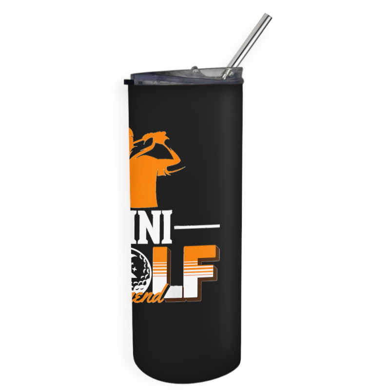 Funny Mini Golf Legend Skinny Tumbler by KelcieWhite | Artistshot