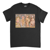 Times Of The Day Series All Four Classic T-shirt | Artistshot