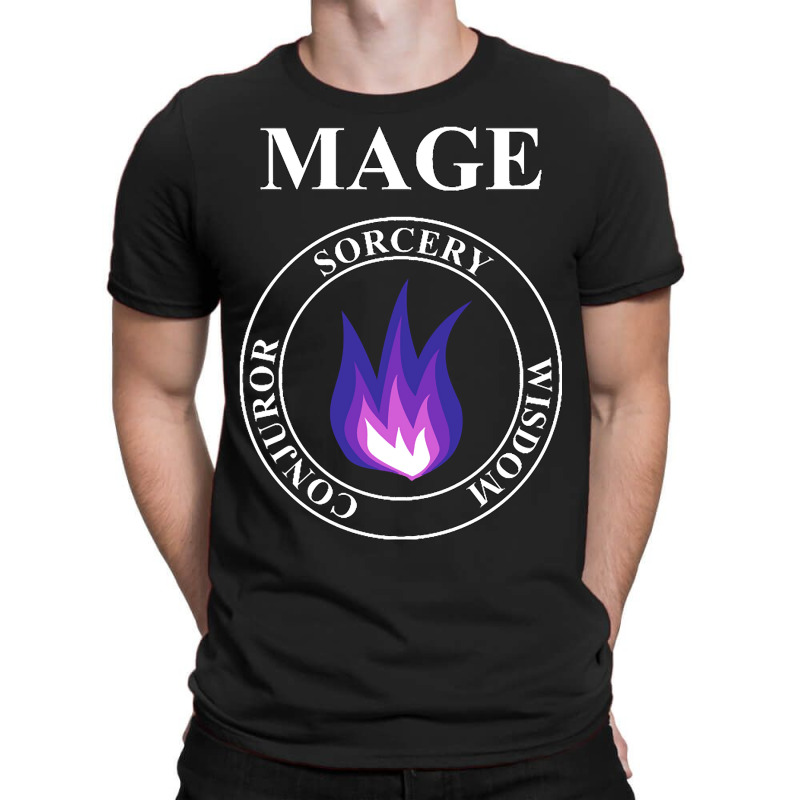 Mage Fantasy Rpg Class Arcane Magic T-Shirt by Mcrae Murry | Artistshot