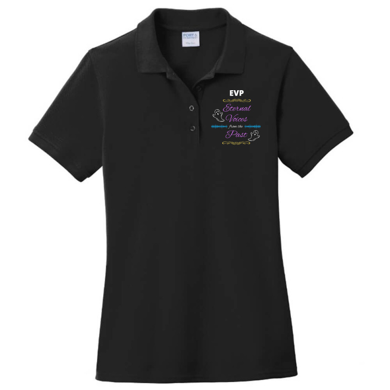 Evp Eternal Voices Of The Past Ladies Polo Shirt by LanaErica | Artistshot