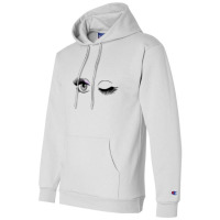 Eyelashes Blink Champion Hoodie | Artistshot