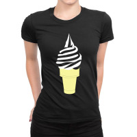 Ice Cream Vanilla Ladies Fitted T-shirt | Artistshot