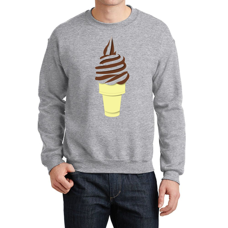 Ice Cream Chocolatte Vanilla Crewneck Sweatshirt by ririnai | Artistshot