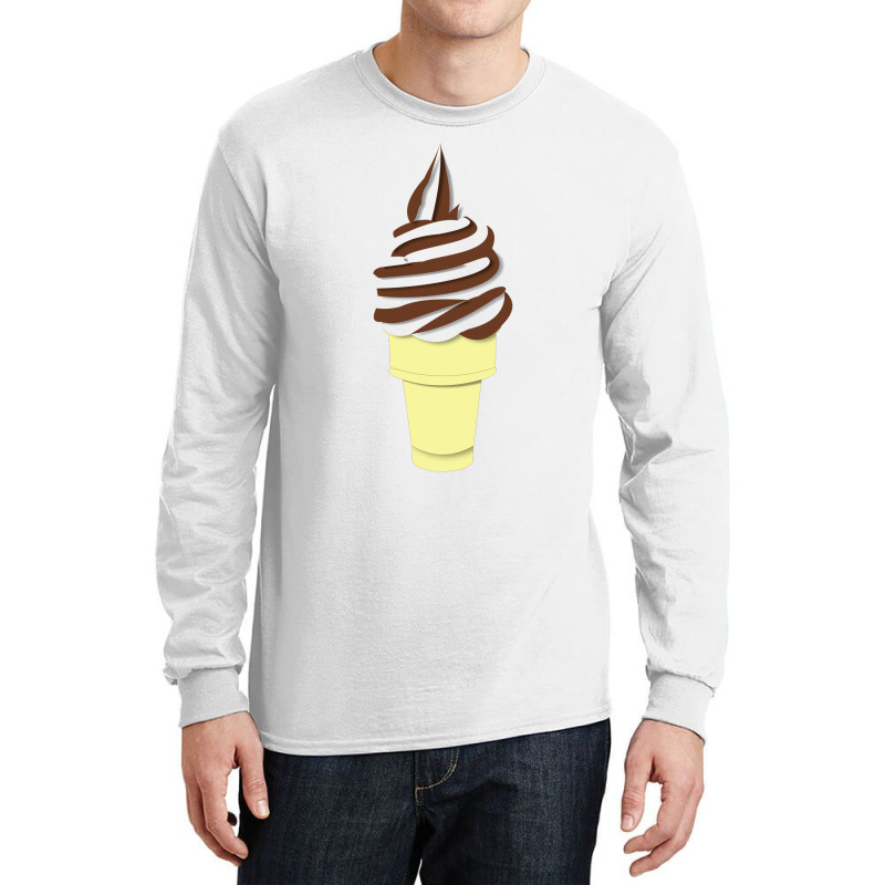 Ice Cream Chocolatte Vanilla Long Sleeve Shirts by ririnai | Artistshot