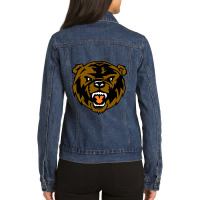 University Of Pikeville Bears Ladies Denim Jacket | Artistshot