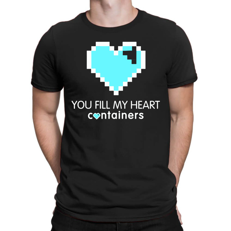 Video Game Geek Pixel Heart T-shirt | Artistshot