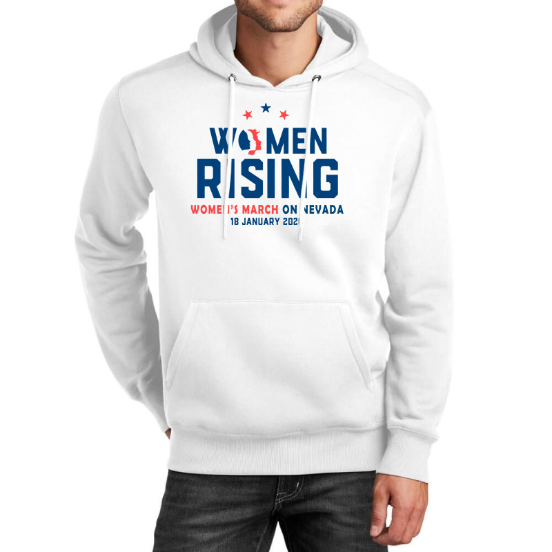 Women's Rising   Women's March On Nevada 2 Unisex Hoodie | Artistshot