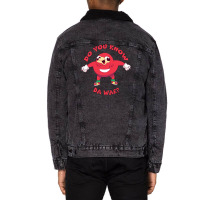 Ugandan Knuckles Do You Know Da Wae Unisex Sherpa-lined Denim Jacket | Artistshot