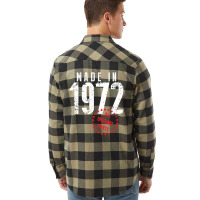 Made In 1972 All Original Parts Flannel Shirt | Artistshot