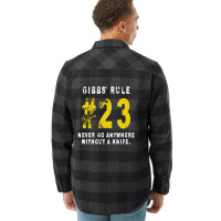 Gibbs's Rules 23 Flannel Shirt | Artistshot