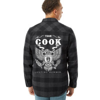 Team Cook Lifetime Member Flannel Shirt | Artistshot