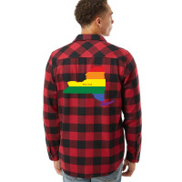 New York Rainbow Flag Flannel Shirt | Artistshot