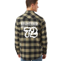 Registered No 72 Flannel Shirt | Artistshot