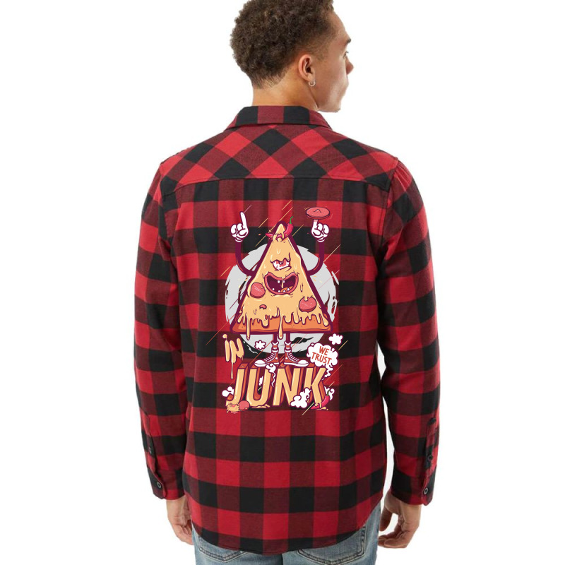 We Trust Junk Flannel Shirt | Artistshot