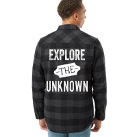 Explore The Unknown Flannel Shirt | Artistshot