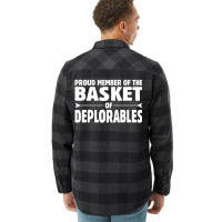 Proud Member Of The Basket Of Deplorables Flannel Shirt | Artistshot