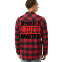 Deplorable Lives Matter Flannel Shirt | Artistshot