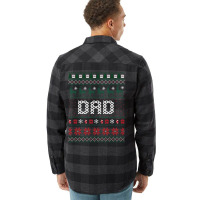 Dad Ugly Christmas Flannel Shirt | Artistshot