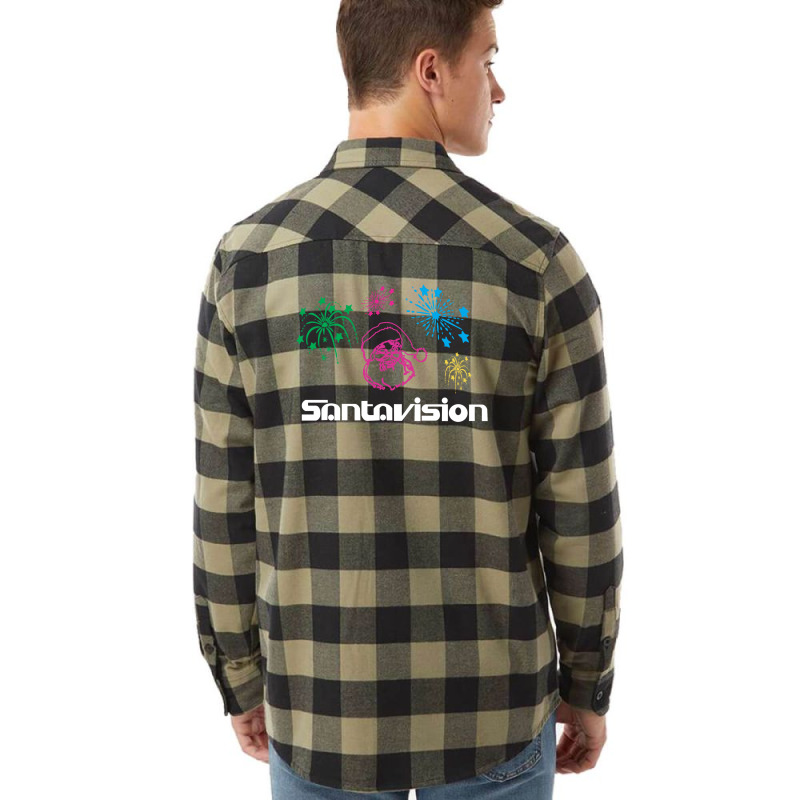 Santavision Flannel Shirt by DitreamX | Artistshot