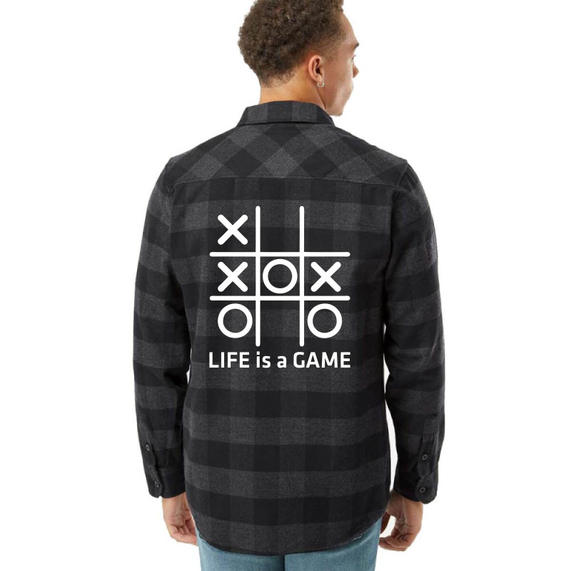 Life Is A Game Flannel Shirt | Artistshot