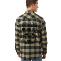 Dear Pop Pop, Love, Your Favorite Flannel Shirt | Artistshot