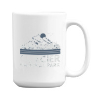 Glacier National Park 15 Oz Coffee Mug | Artistshot