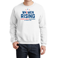 Women's Rising   Women's March On Phoenix 2 Crewneck Sweatshirt | Artistshot