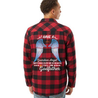 My Godfather Is My Guardian Angel Flannel Shirt | Artistshot