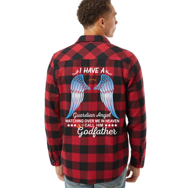 My Godfather Is My Guardian Angel Flannel Shirt by SabriAcar | Artistshot